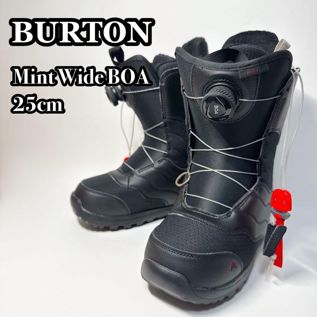 【美品】BURTON バートン Mint BOA Wide 25cm レディース