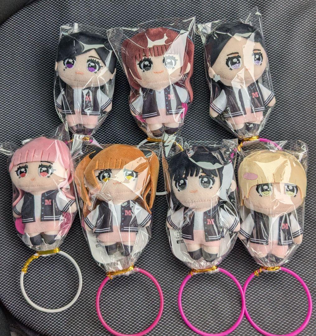 GIGO限定　ME:I　マスコット ぬいぐるみ 7種セット