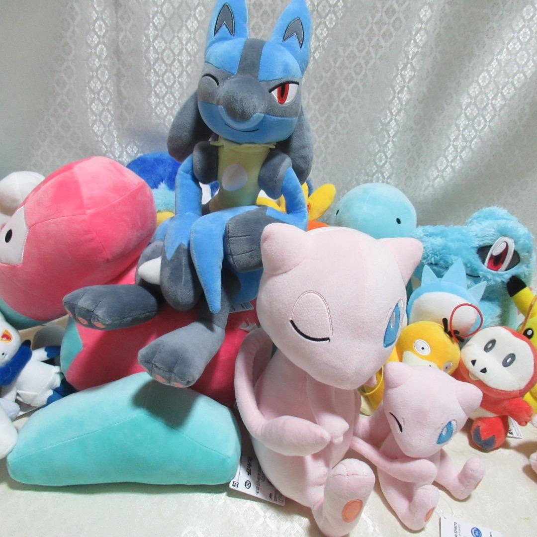 ポケモン【タグ付き】ぬいぐるみ　まとめ売り　25種