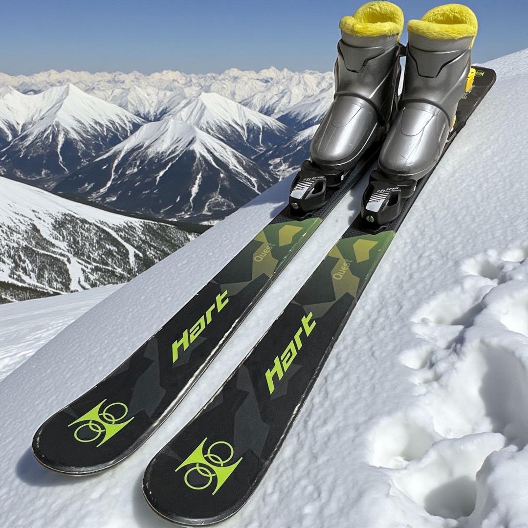 【良品】 Quest RC Team 128 ジュニアスキー　セット Hart