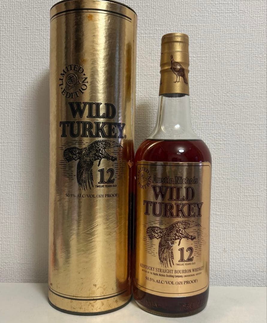 ワイルドターキー12年リミテッドエディションゴールドラベル750ml 50.5%