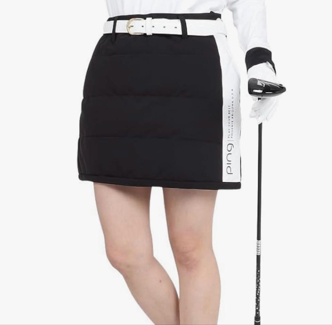 ピンゴルフ レディース 保温 軽量　中綿スカート サイズL 新品タグ付