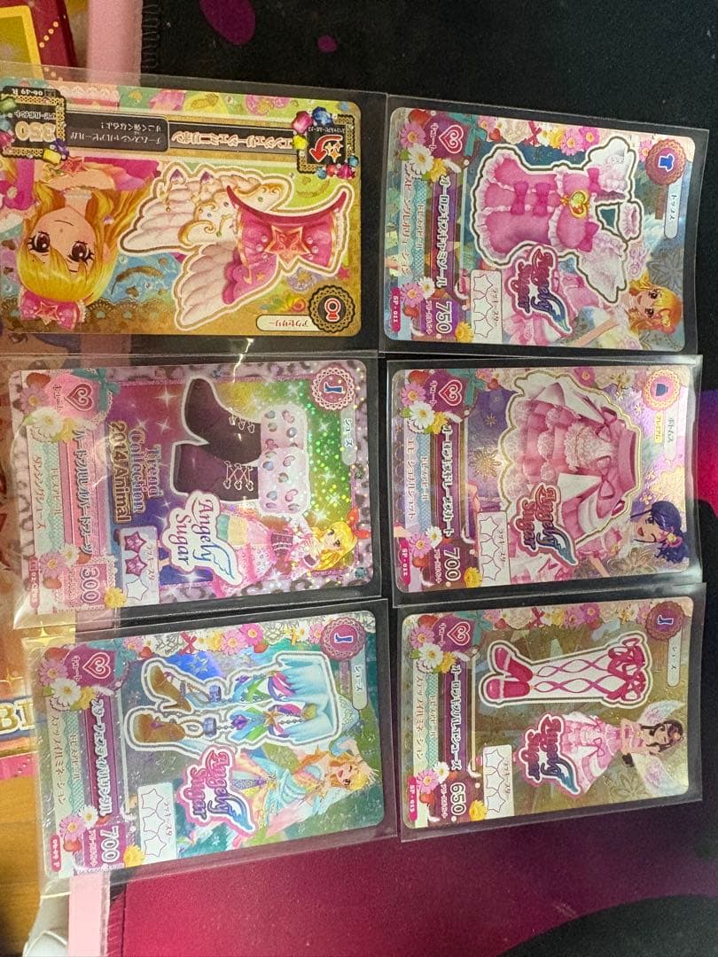 アイカツカード キュート プレミアム 6枚セット