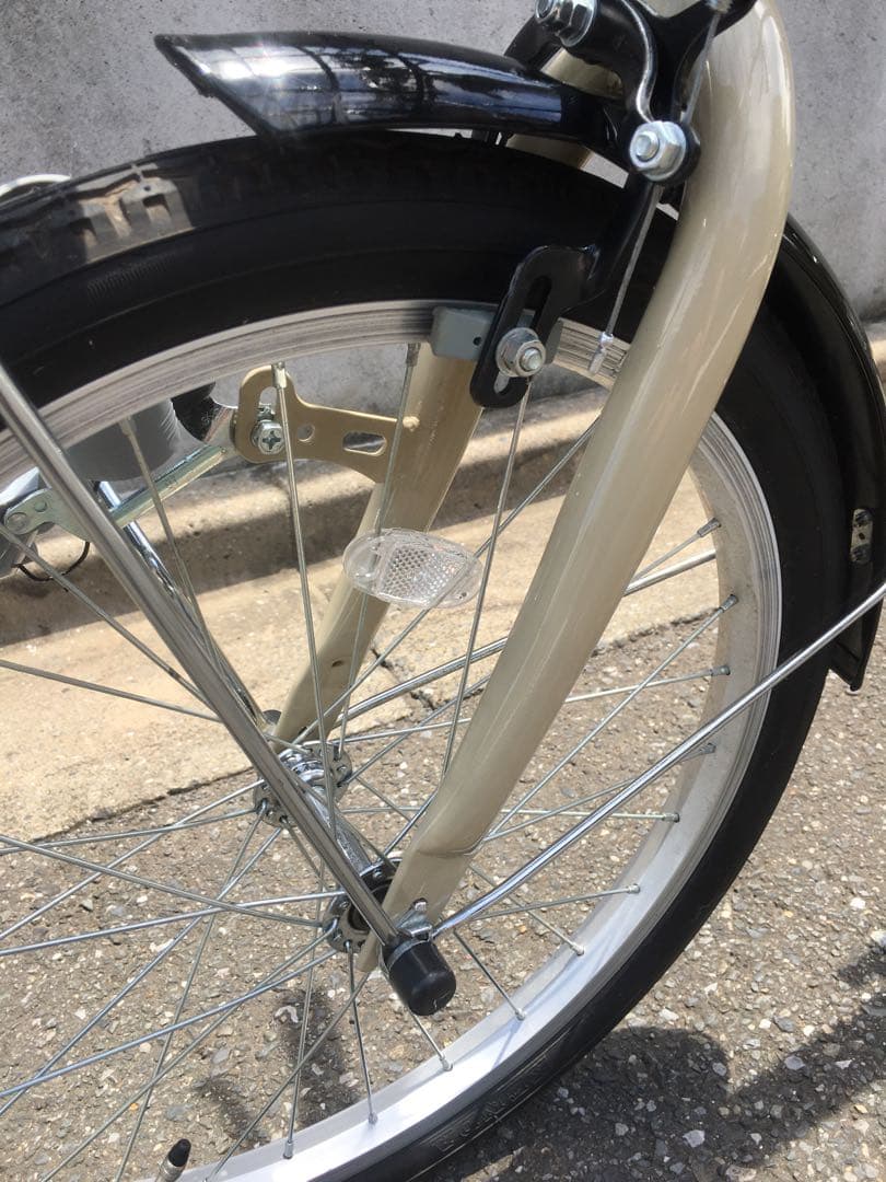 折りたたみ 自転車 ブラウン 茶色 20インチ 美品 綺麗 折り畳み 小径車