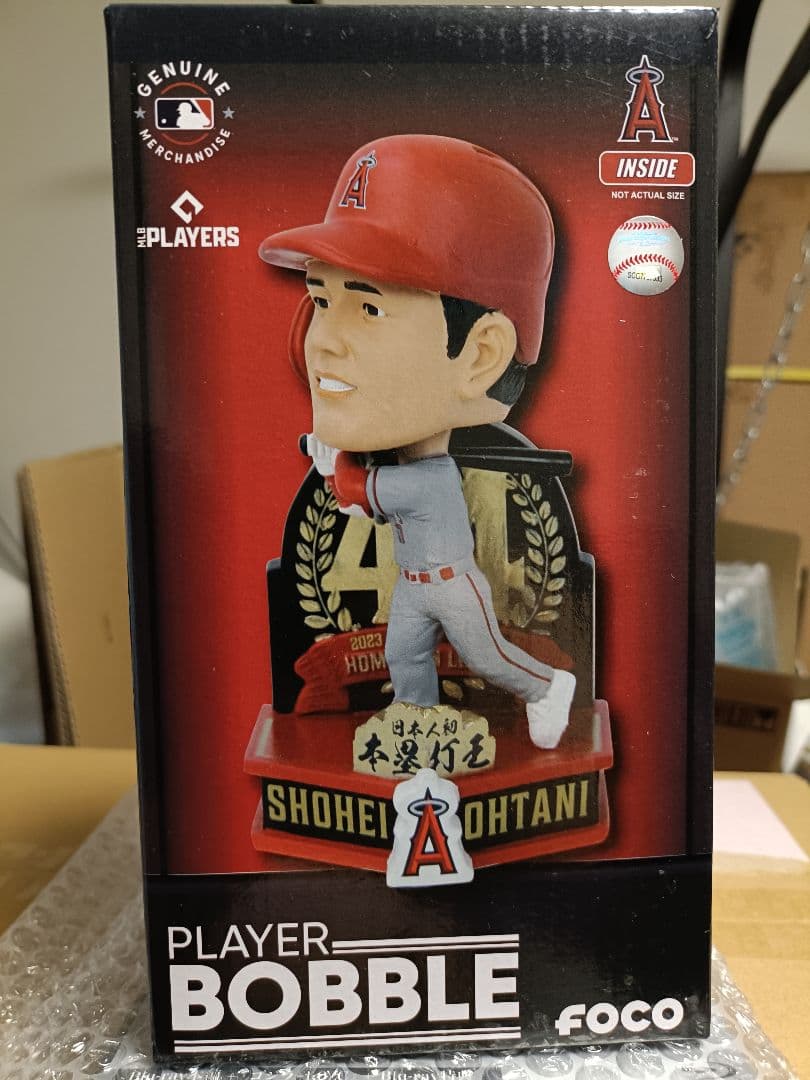 大谷翔平／ホームラン王ボブルヘッド／エンゼルス／本塁打王