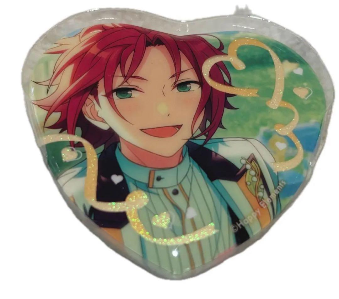 あんスタ　衣更真緒　ホワイトデー　ハート缶バッジ 25個セット