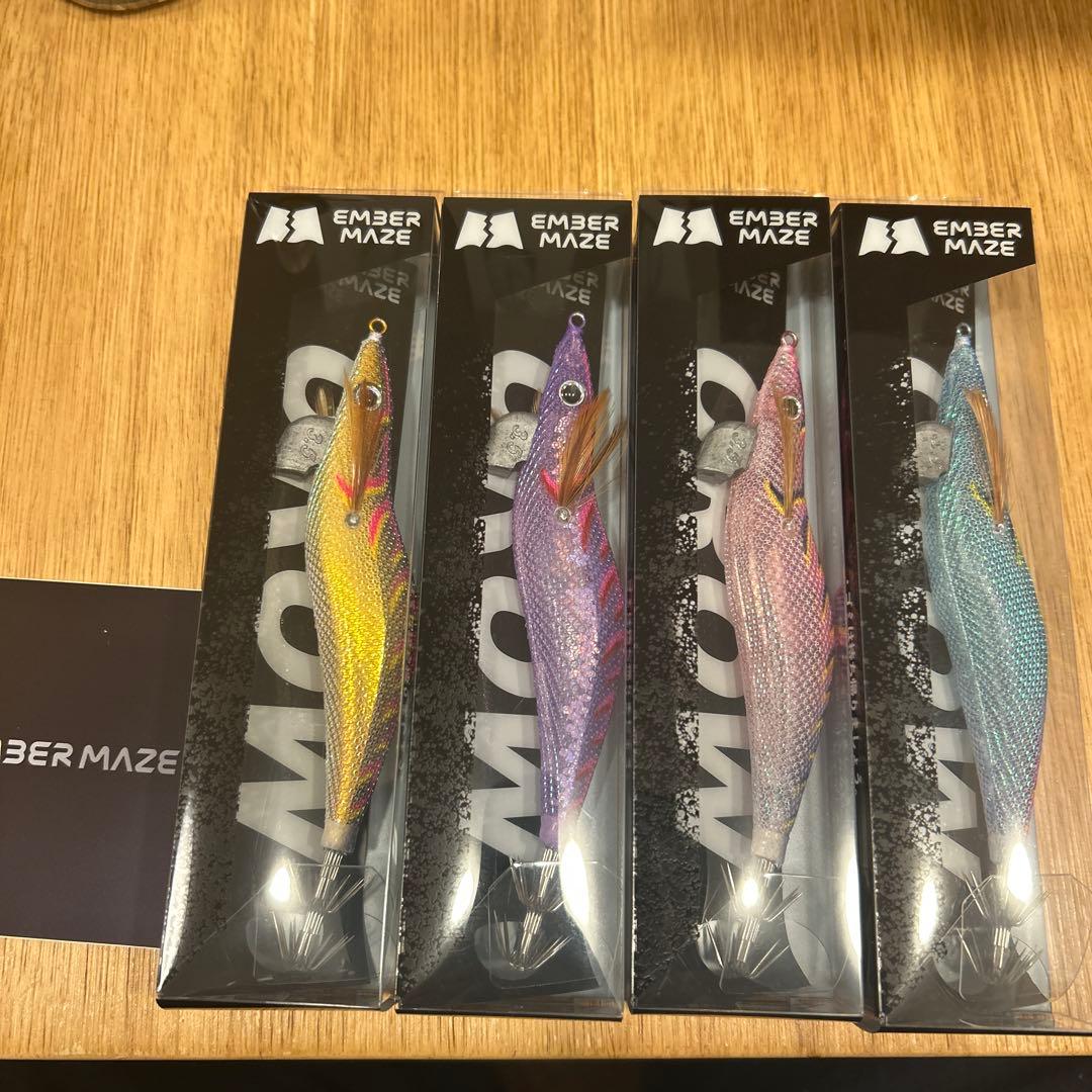 エンバーメイズ　3.5 4本セット　ステッカー付き