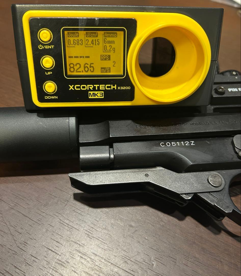 初速82.65m/s フルセット 強力カスタム 東京マルイ M93R