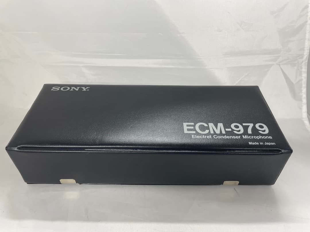 10/14まで　未使用品　SONY コンデンサーマイク ECM-979