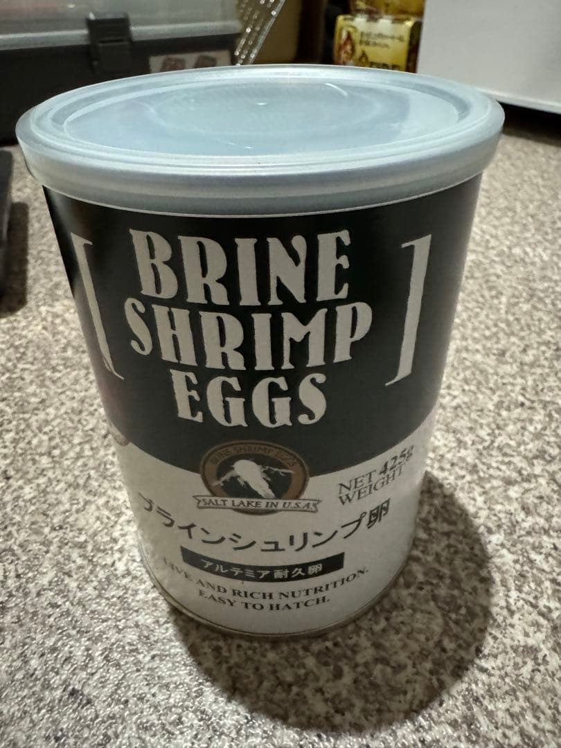 新品　未開封　ブラインシュリンプ　魚425g アルテミア　耐久卵