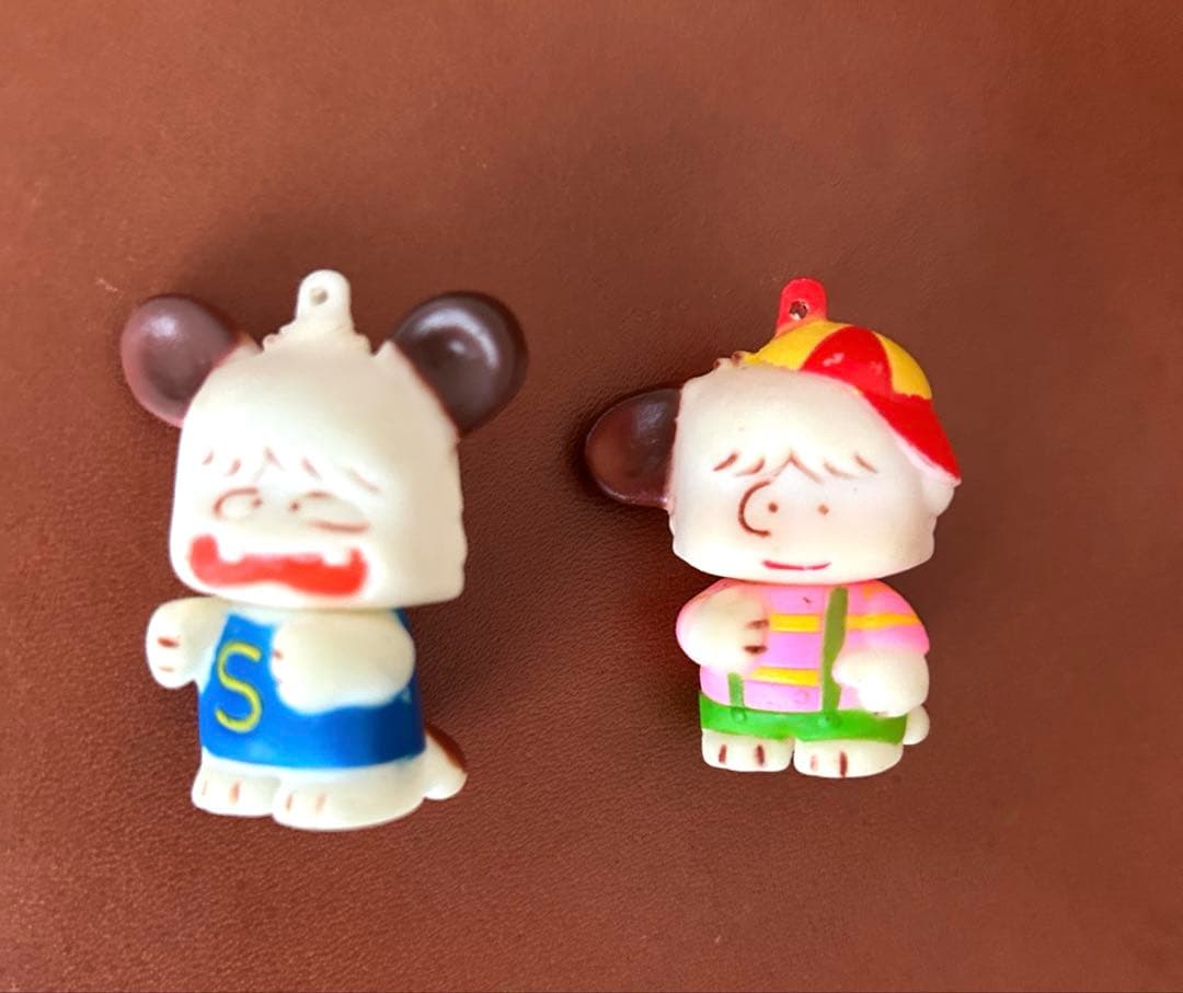 おはよう　スパンク　ミニマスコット　フィギュア　昭和レトロアニメ