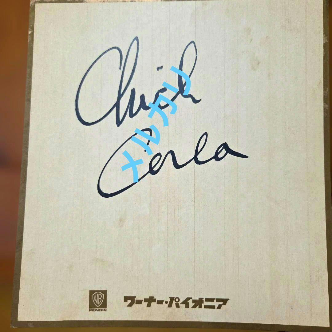 Chick Corea 　チック・コリア 直筆サイン色紙