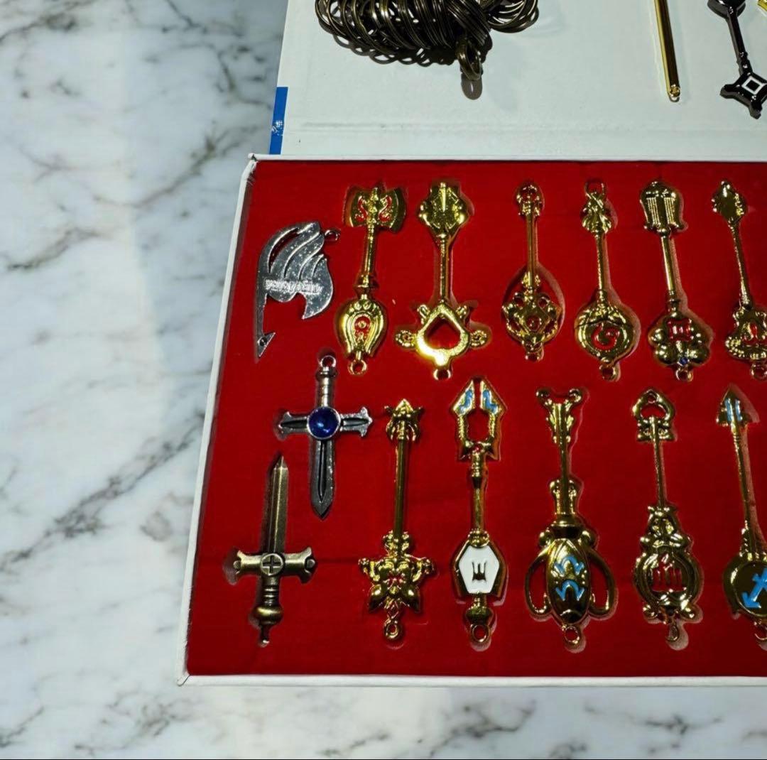 新品 FAIRY TALE フェアリーテイル ルーシィ 27本 星霊 精霊の鍵