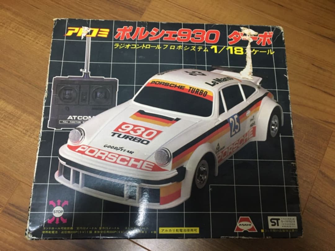 【昭和レトロ】ポルシェ930ターボ　1／18スケール