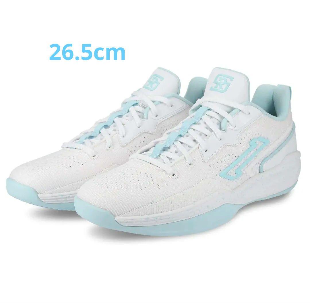 EGOZARU　エゴザル　RIKU1　ホワイト✕ブルー　新品　26.5cm