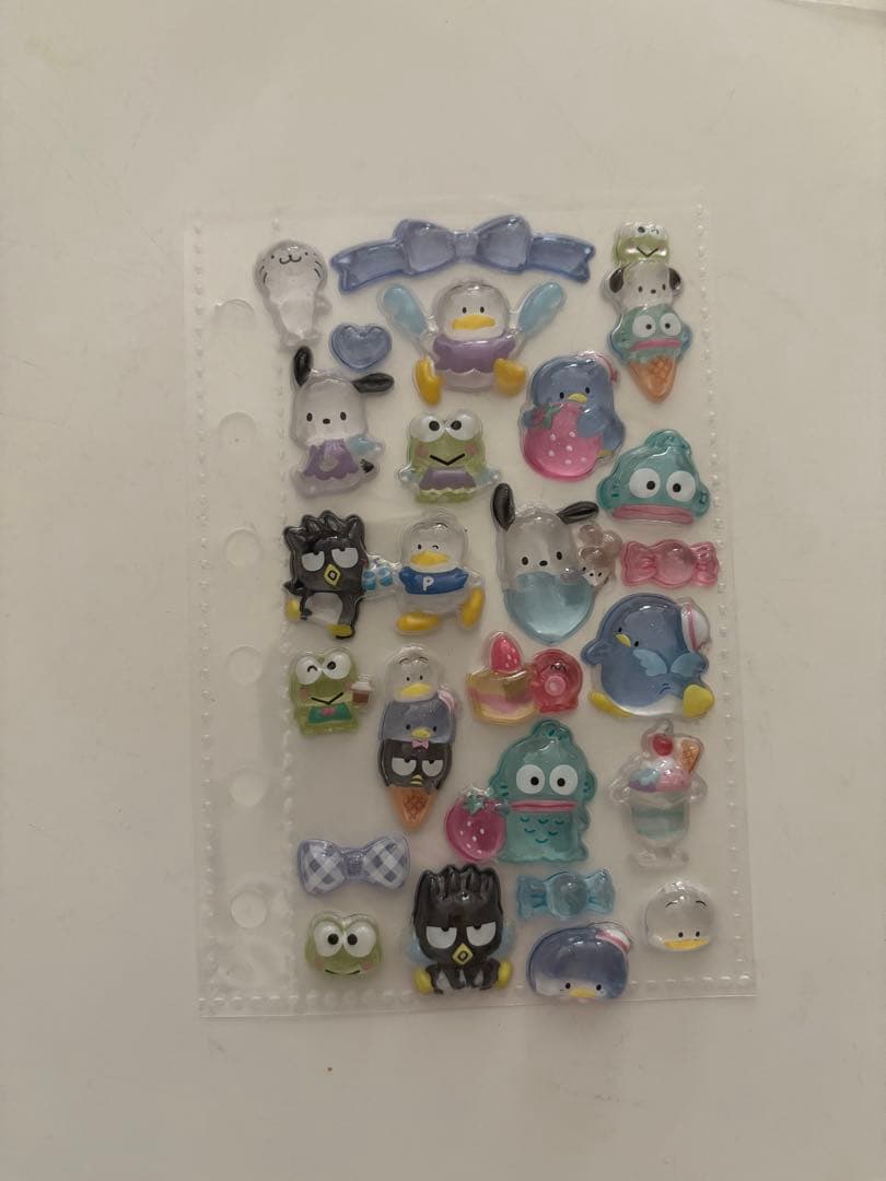 ボンボンドロップシール　うるちゅるシール　タイルシール　シール帳完成品