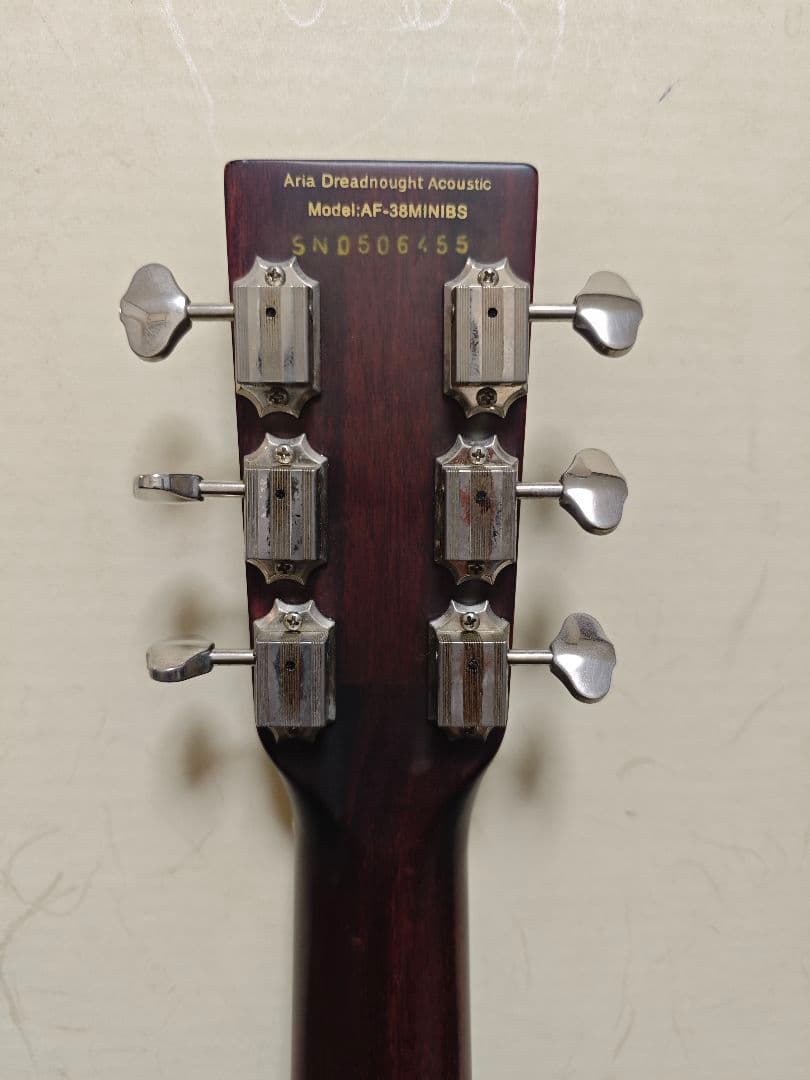 激安 2005年 aria dreadnought AF-38miniオール単板