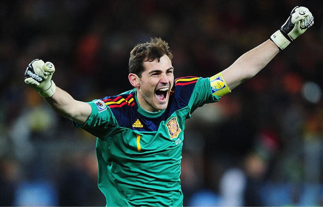 スペイン代表　カシージャス #1 ユニフォーム　レアル　ワールドカップ仕様