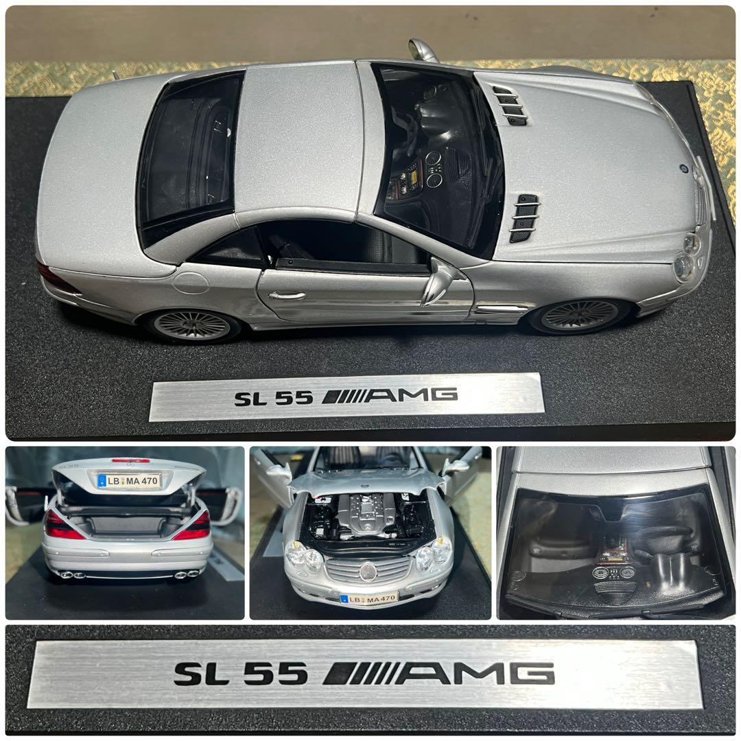 マイスト メルセデス・ベンツ SL55AMG 置物 1/18スケール 1998