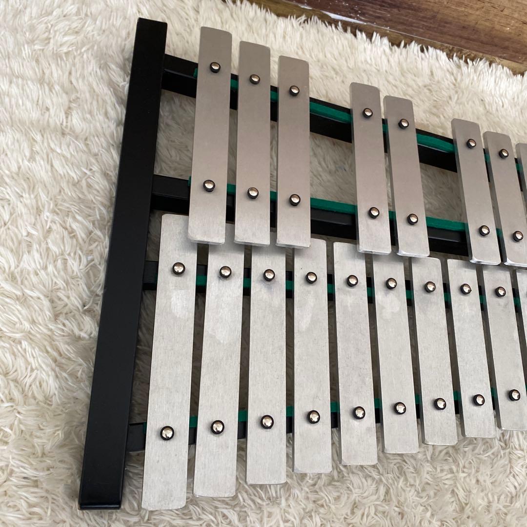 ②超希少！YAMAHAヤマハ　鉄琴　グロッケン TG-60 打楽器　ケース付き