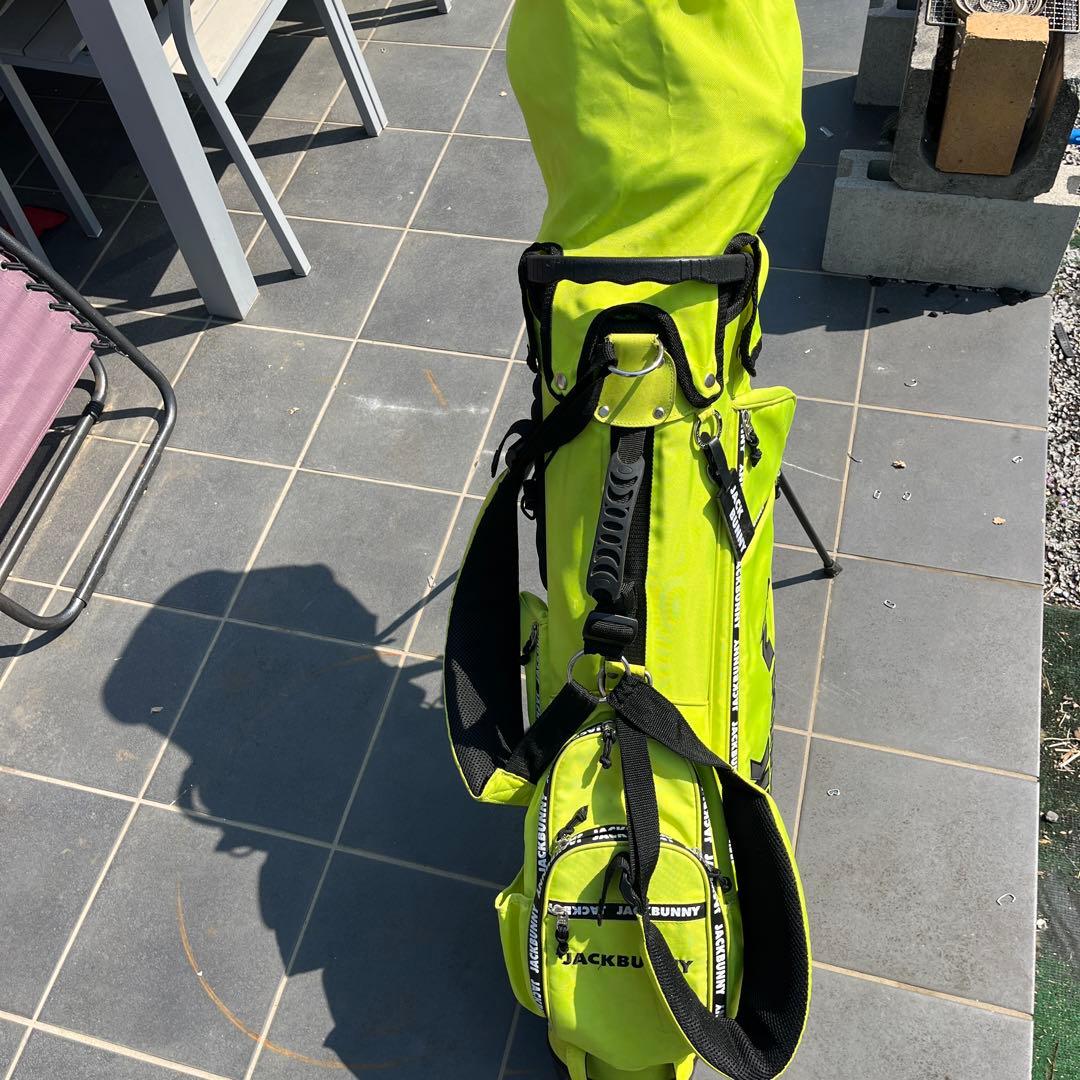 JACK BUNNY グリーン キャディバッグ　パーリーゲイツ　ジャックバニー