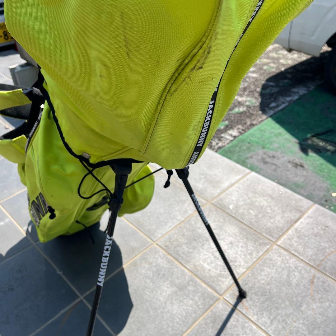 JACK BUNNY グリーン キャディバッグ　パーリーゲイツ　ジャックバニー