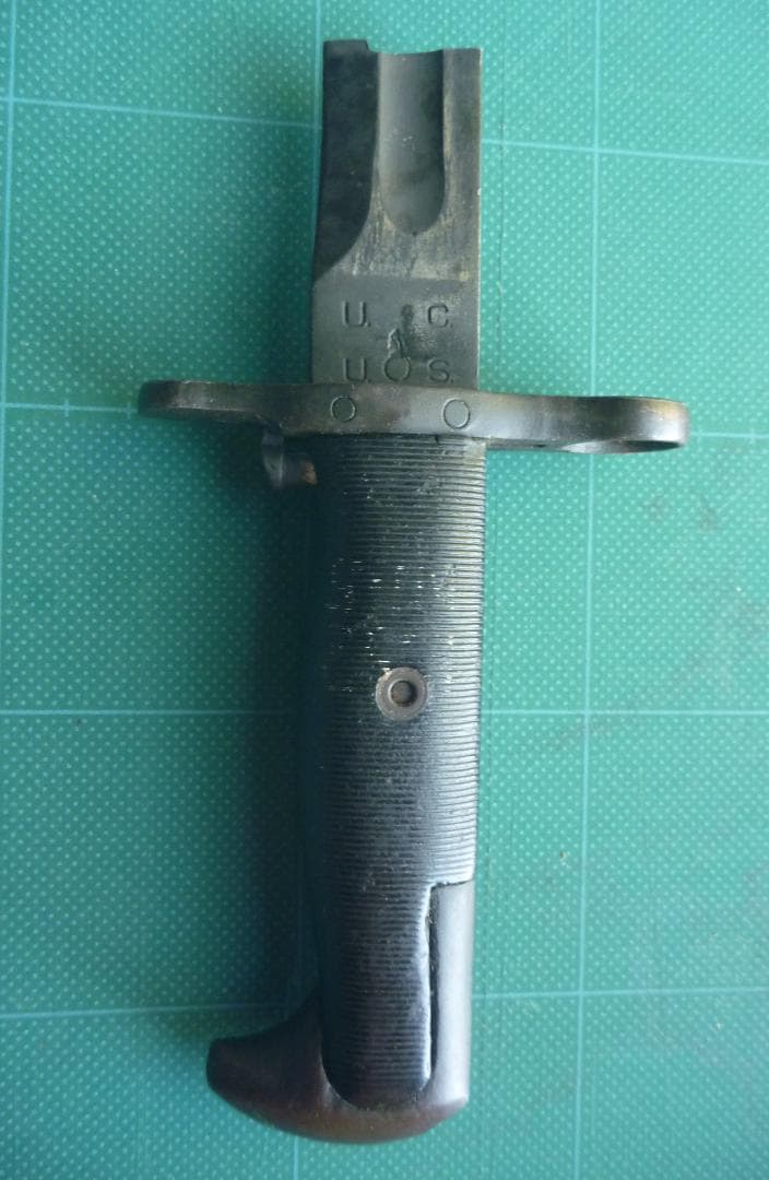 米軍　US　WW2　M1バヨネット（刃身切断タイプ）　鞘とグリップ