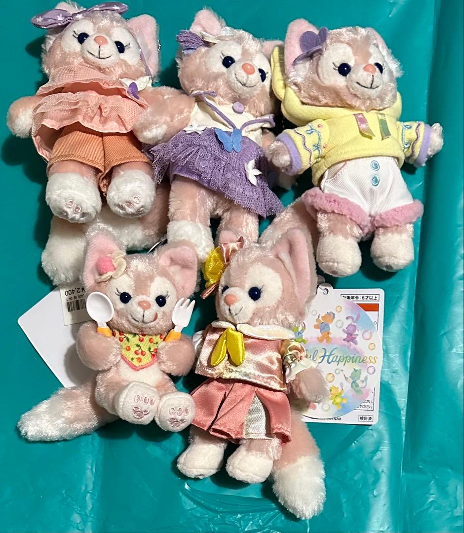 ディズニーシー　リーナベル　ぬいぐるみバッジ、キーホルダー　セットのみ