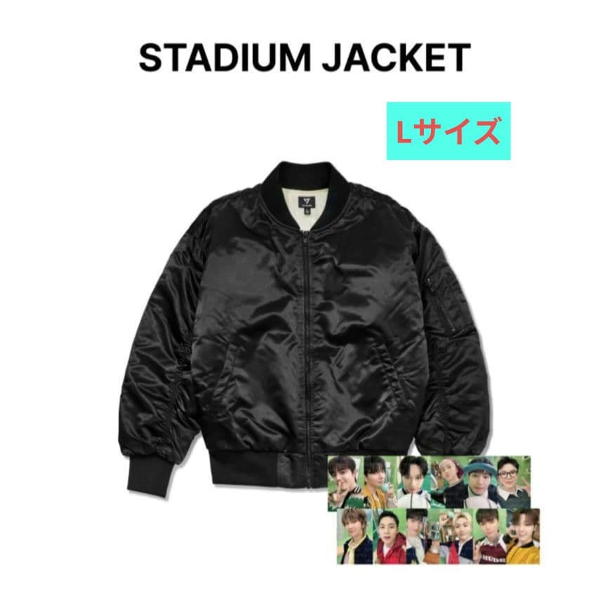 セブンティーン スタジアムジャケット Lサイズ フォトカード付