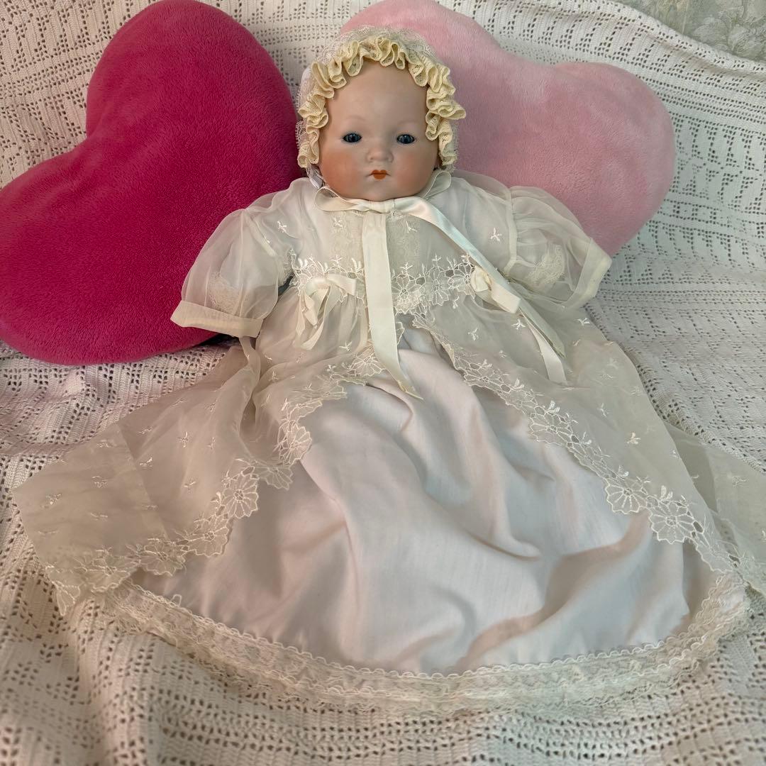アンティーク　ビスクドール　アーモンドマルセルベビー