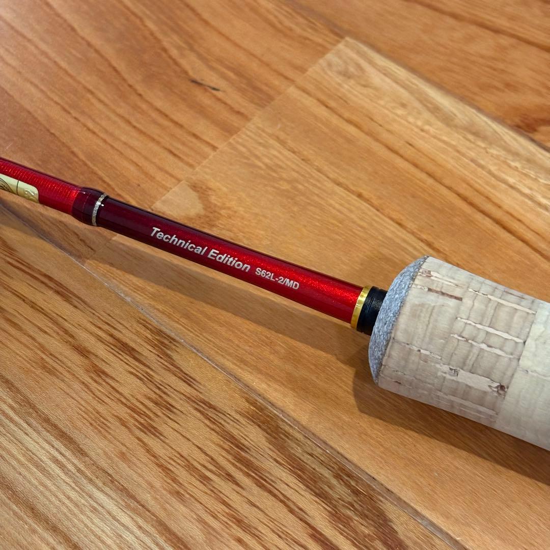 シマノ 19ワールドシャウラ テクニカルエディション S62L-2/MD美品