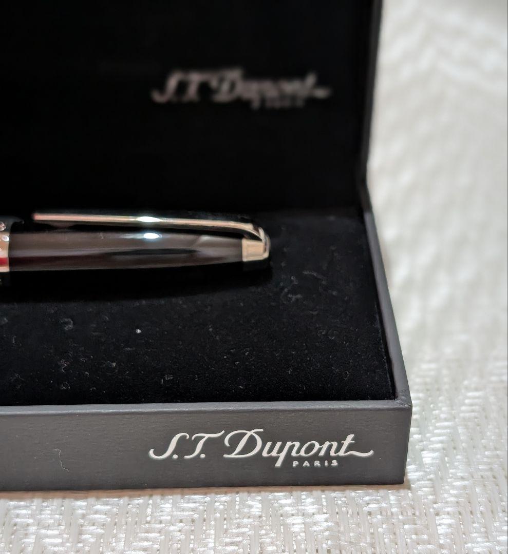 ★美品【未使用】デュポン 14K 585 F カートリッジ式 万年筆 インク有