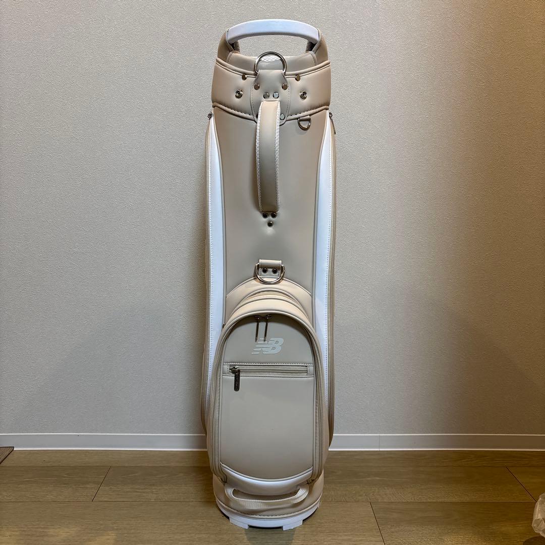 new balance キャディバッグ ベージュ