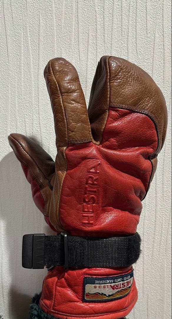 【HESTRA】 トリガーミトングローブ size6
