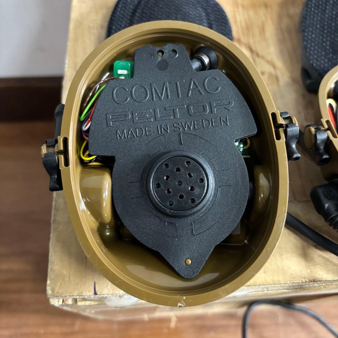 米軍　実物　3M PELTOR COMTAC V ヘッドセット　動作未確認
