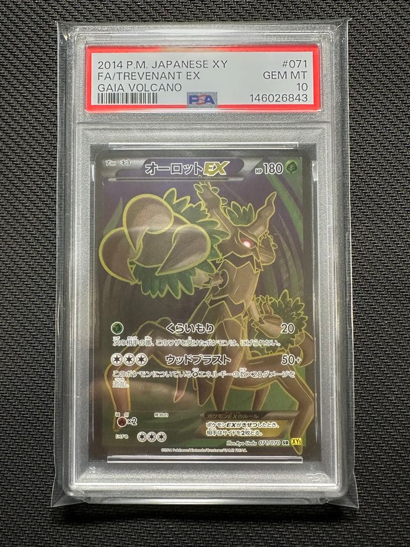 PSA10 オーロットEX SR 071/070 アンリミテット　世界10枚のみ