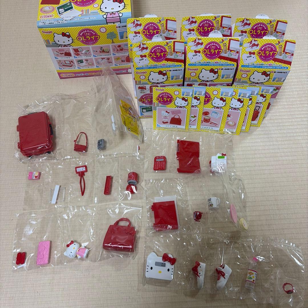 リーメント　ハローキティ　ＯＬライフ　3と5以外の6種　箱付き