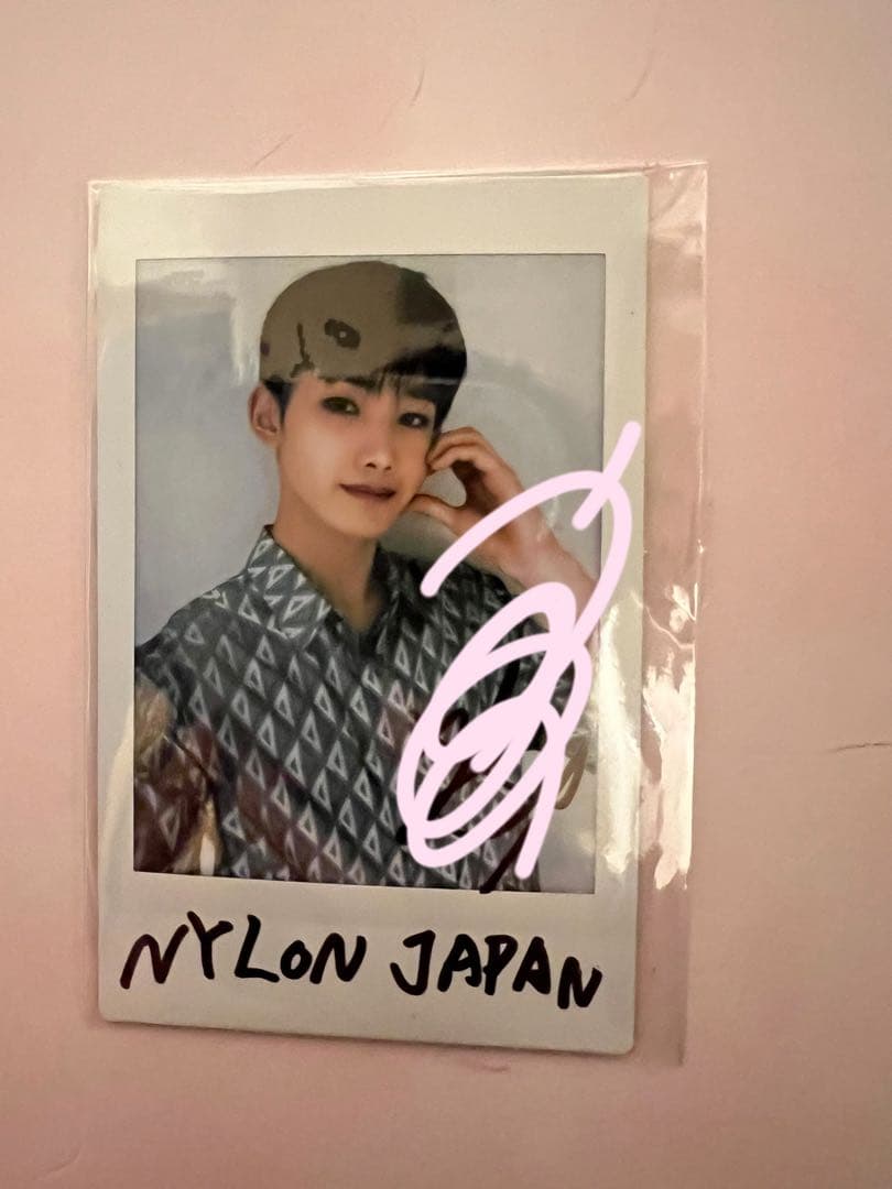 &TEAM ジョウ 直筆サイン入り チェキ