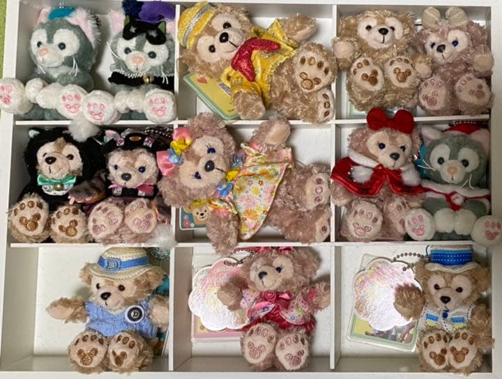 ダッフィー シェリーメイ ジェラトーニ　キーホルダー