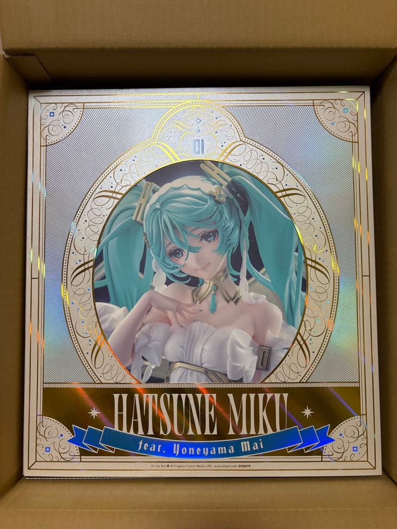 【特典付き】初音ミク feat. Yoneyama Mai フィギュア　複製原画