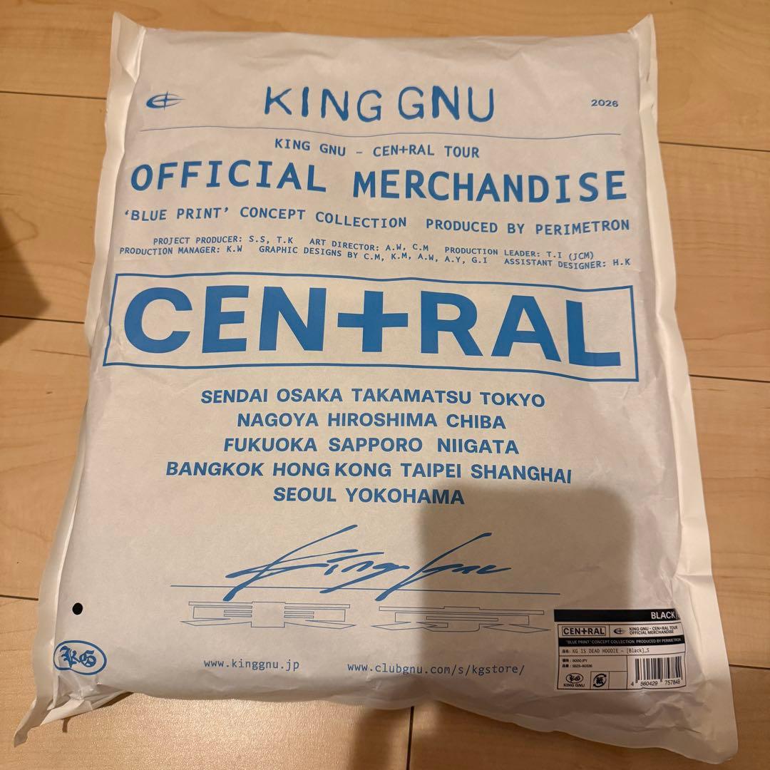 King Gnu フーディ KG IS DEAD HOODIE [ブラック]