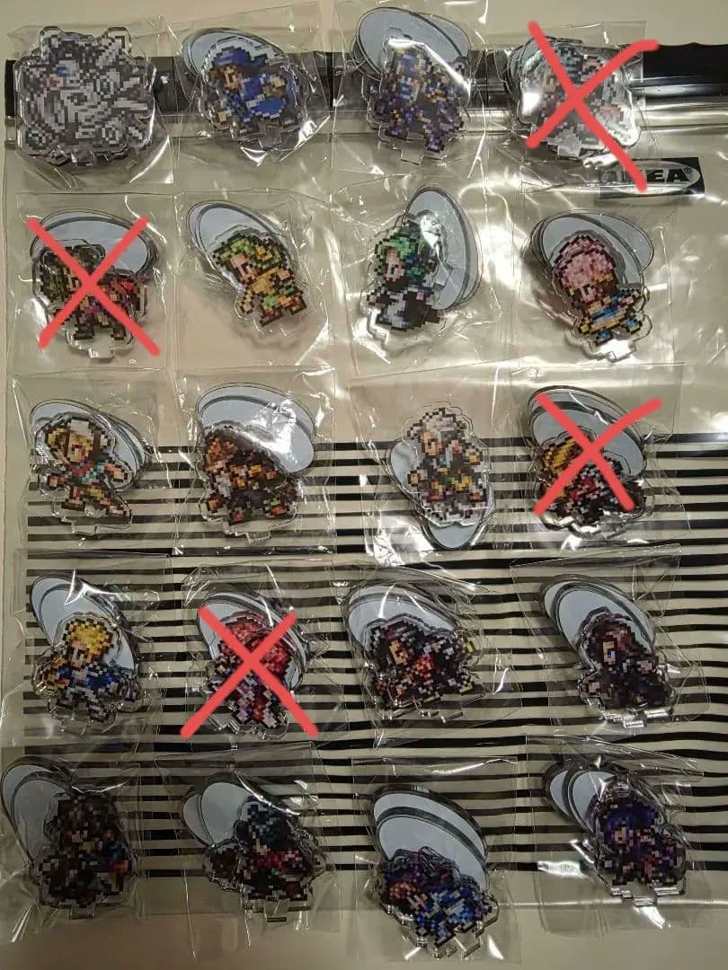 サガ タイトー コラボ　アクリルスタンド　vol.2 後半　コンプリートセット