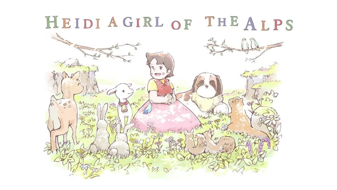 【流通数1点✨】アルプスの少女ハイジ〜木もれ陽の下で（水彩）、根拠4.5.6枚目