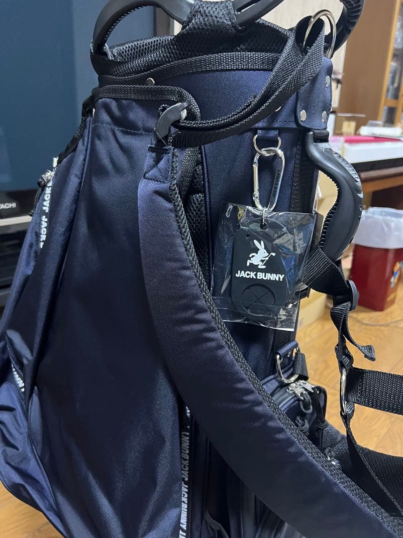 JACK BUNNY ゴルフバッグ ネイビー FRサイズ