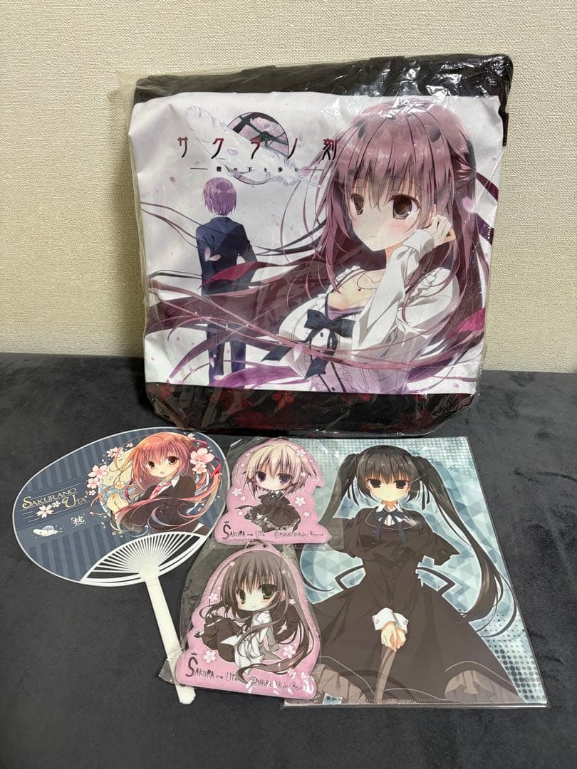 【新品未使用】希少品 サクラノ詩　サクラノ刻　グッズ　セット　稟　雫　ケロQ 枕