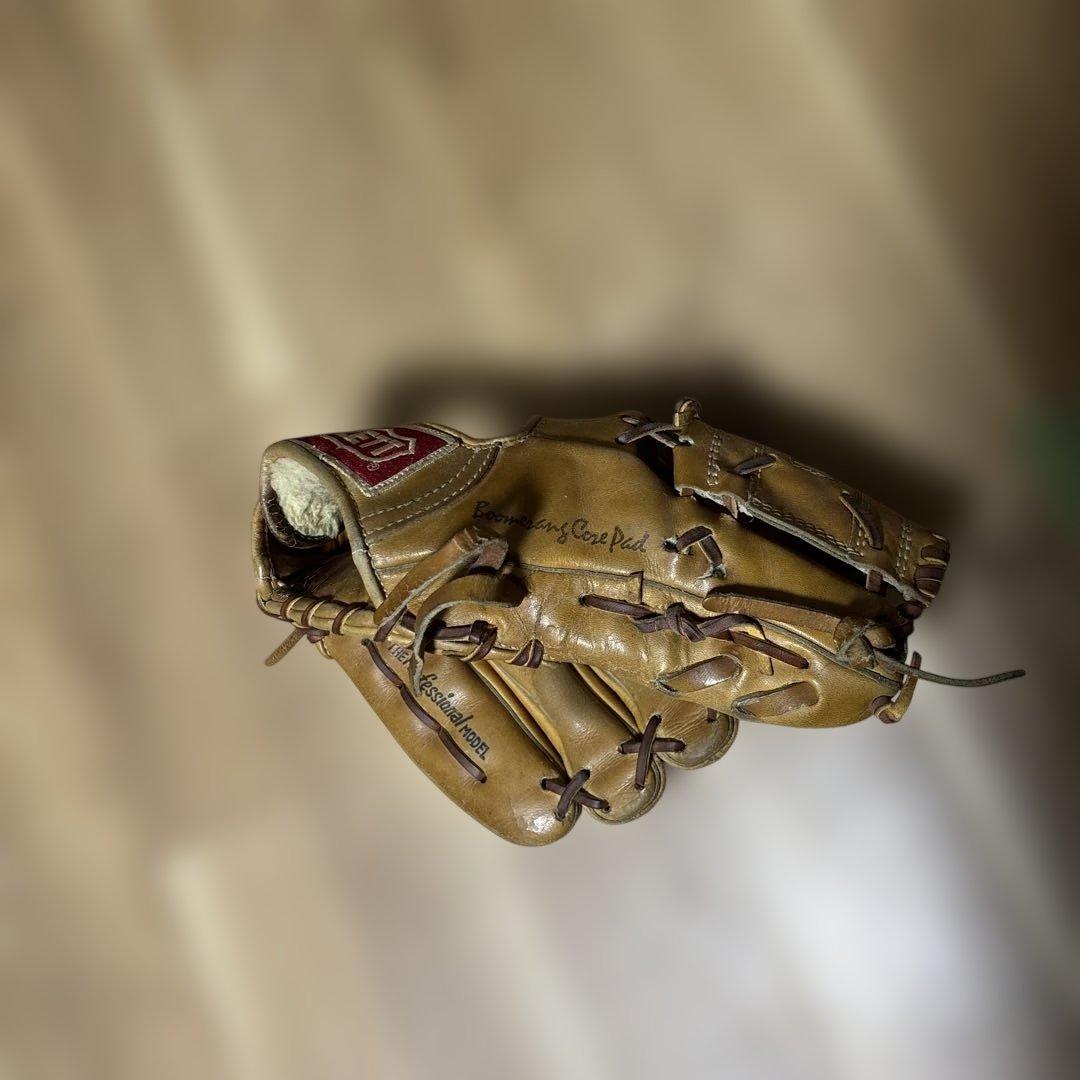 ZETT 硬式グローブ ブラウン