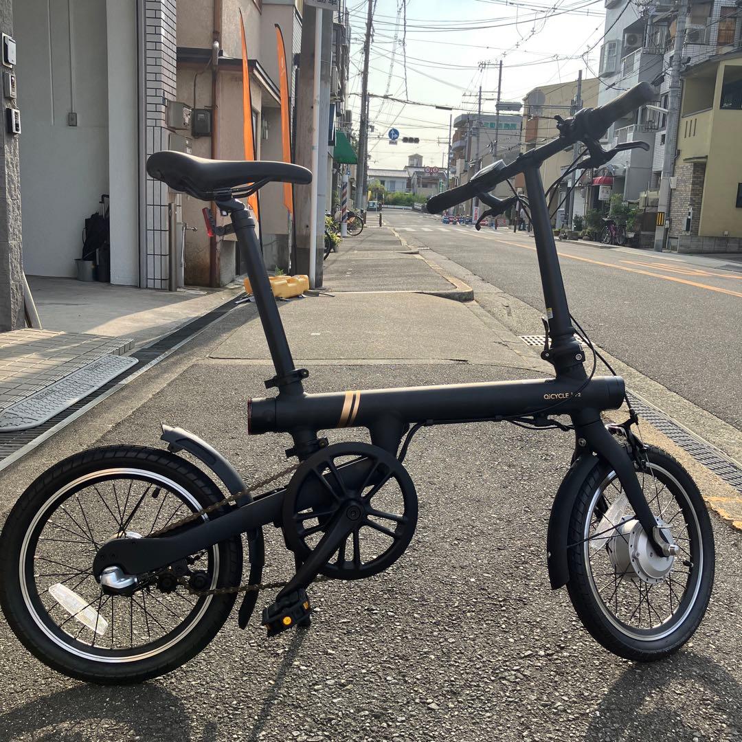 折りたたみ電動アシスト自転車 16インチxiaomi qicycle f2