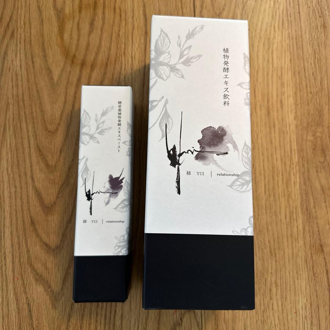 結ドリンク　結ペースト　1本ずつ