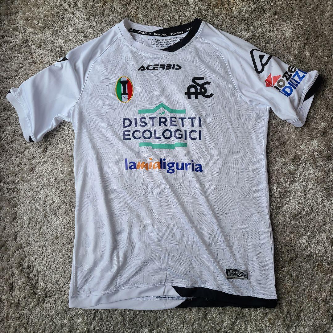 選手支給品サイン入り ジュリアス・ベック スペツィア・カルチョ カップ戦 ホーム