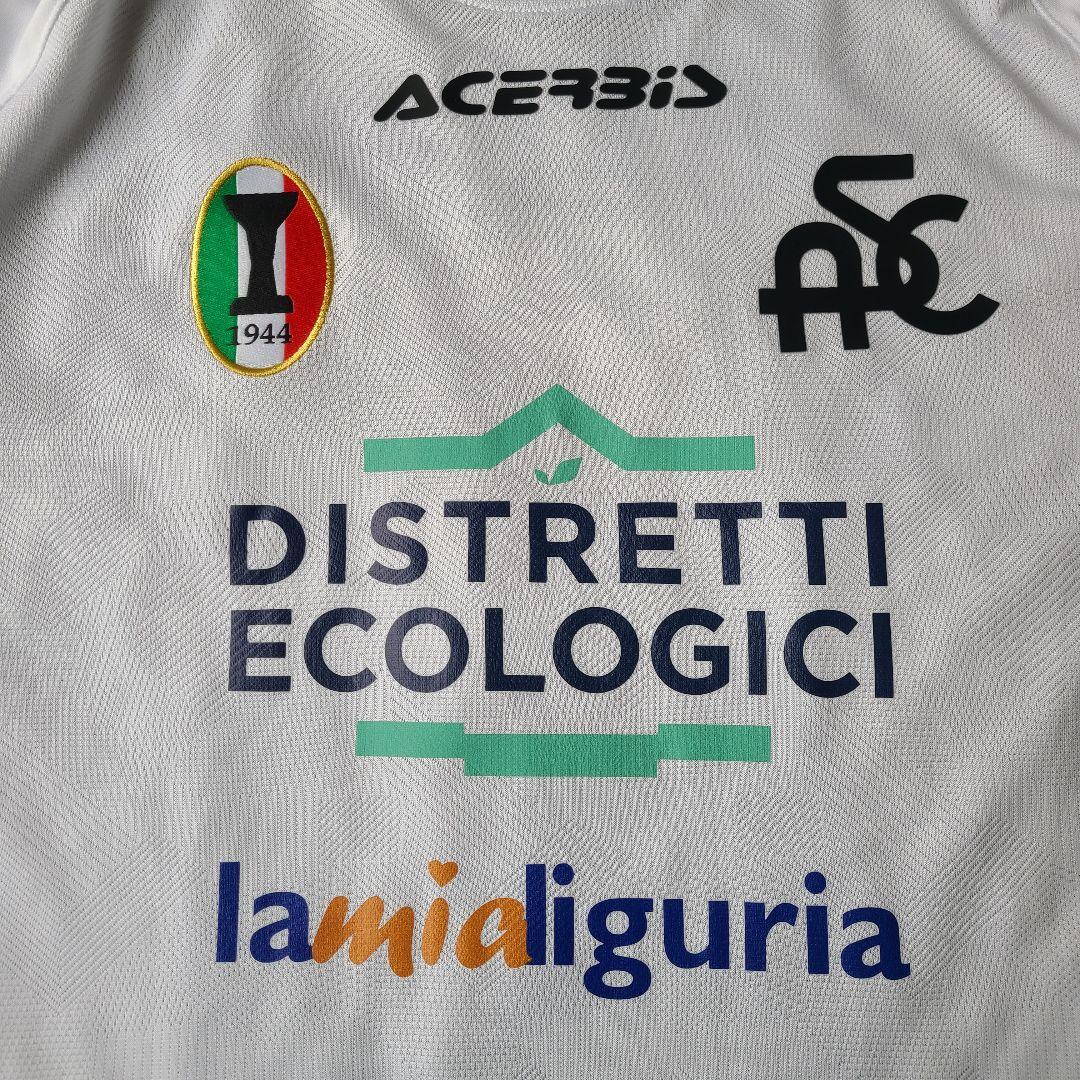 選手支給品サイン入り ジュリアス・ベック スペツィア・カルチョ カップ戦 ホーム